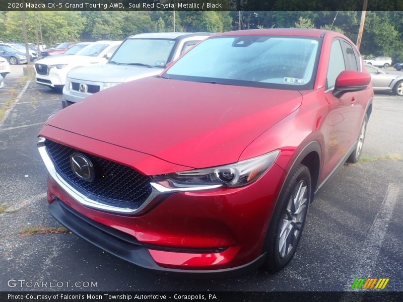 Soul Red Crystal Metallic / Black 2020 Mazda CX-5 Grand Touring AWD