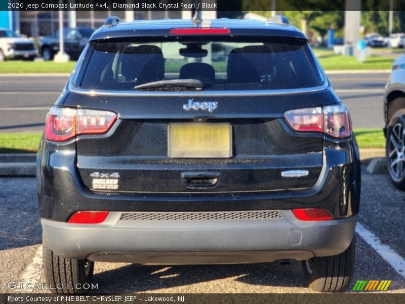 Diamond Black Crystal Pearl / Black 2020 Jeep Compass Latitude 4x4