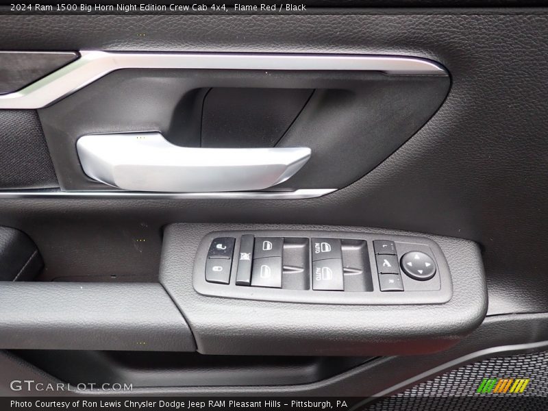 Flame Red / Black 2024 Ram 1500 Big Horn Night Edition Crew Cab 4x4