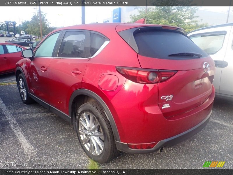 Soul Red Crystal Metallic / Black 2020 Mazda CX-5 Grand Touring AWD