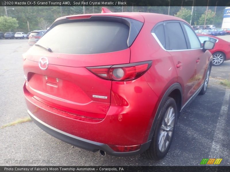 Soul Red Crystal Metallic / Black 2020 Mazda CX-5 Grand Touring AWD