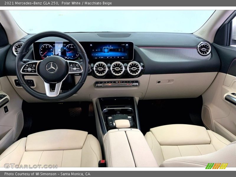 Polar White / Macchiato Beige 2021 Mercedes-Benz GLA 250