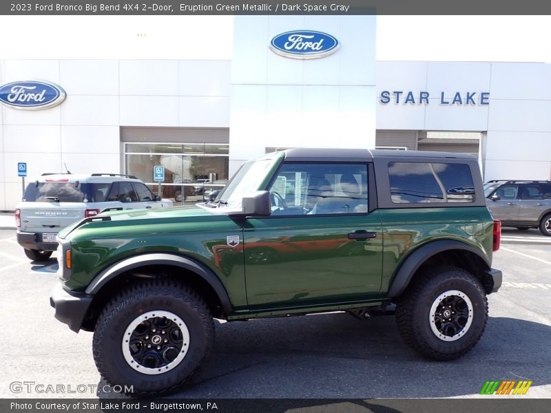 Eruption Green Metallic / Dark Space Gray 2023 Ford Bronco Big Bend 4X4 2-Door
