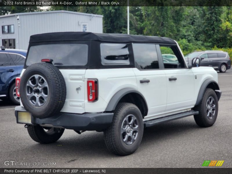Oxford White / Black Onyx 2022 Ford Bronco Big Bend 4x4 4-Door