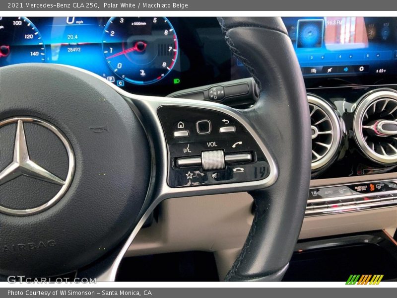 Polar White / Macchiato Beige 2021 Mercedes-Benz GLA 250