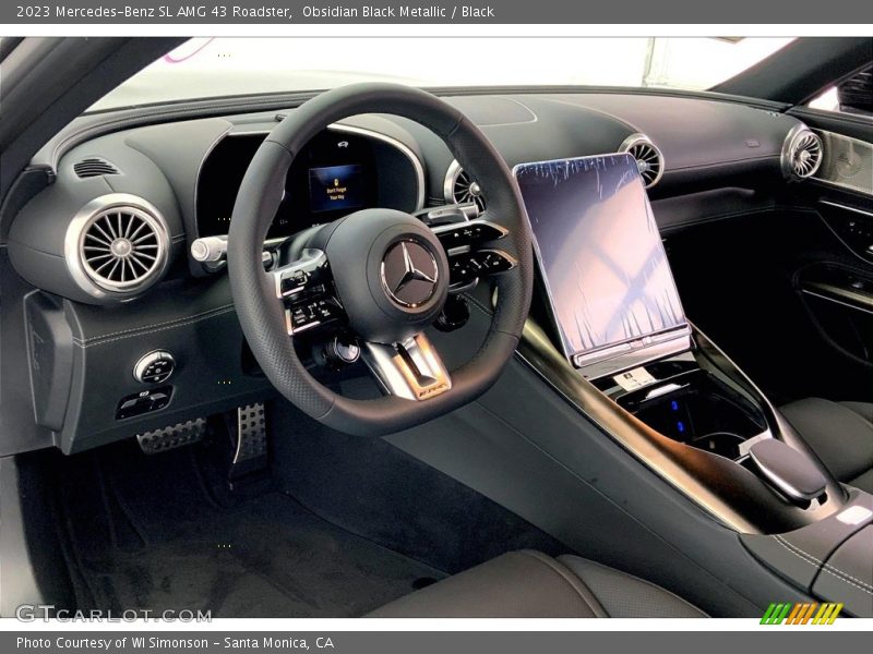 Dashboard of 2023 SL AMG 43 Roadster