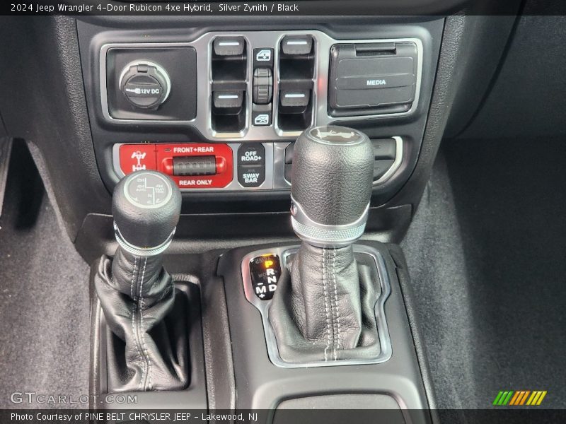 Silver Zynith / Black 2024 Jeep Wrangler 4-Door Rubicon 4xe Hybrid