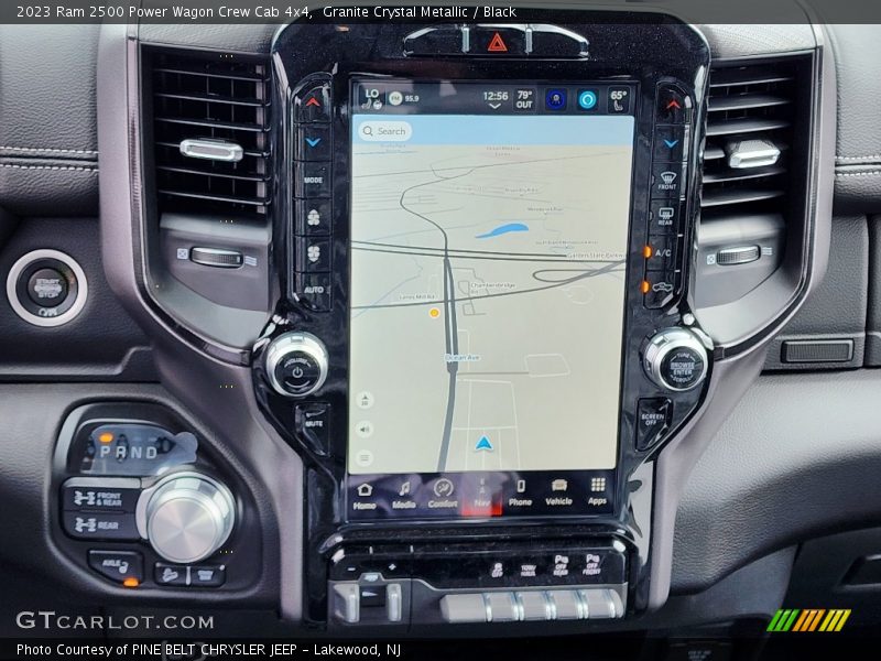 Navigation of 2023 2500 Power Wagon Crew Cab 4x4