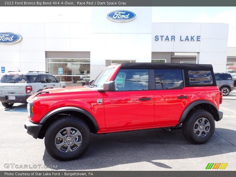 Race Red / Dark Space Gray 2023 Ford Bronco Big Bend 4X4 4-Door