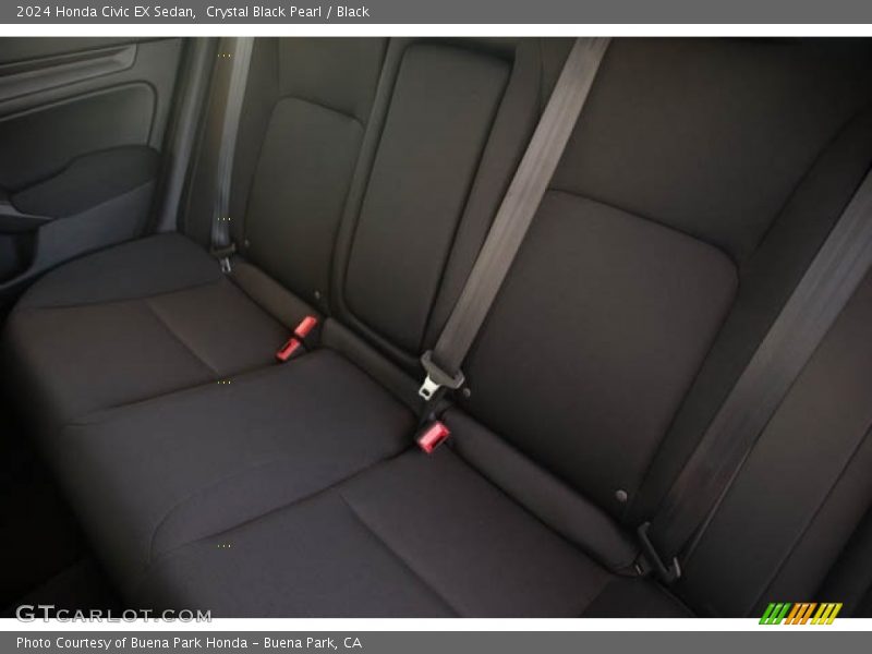 Crystal Black Pearl / Black 2024 Honda Civic EX Sedan