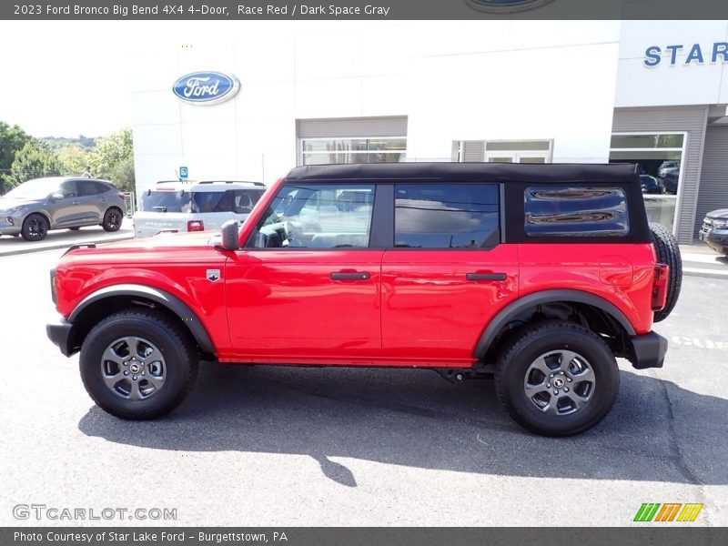 Race Red / Dark Space Gray 2023 Ford Bronco Big Bend 4X4 4-Door