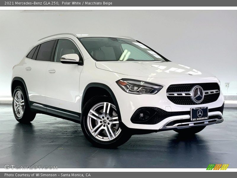 Polar White / Macchiato Beige 2021 Mercedes-Benz GLA 250