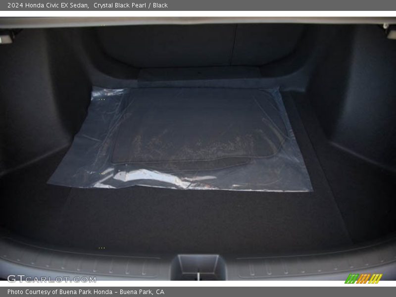 Crystal Black Pearl / Black 2024 Honda Civic EX Sedan