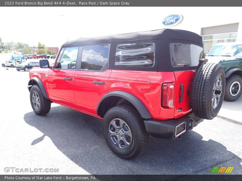 Race Red / Dark Space Gray 2023 Ford Bronco Big Bend 4X4 4-Door
