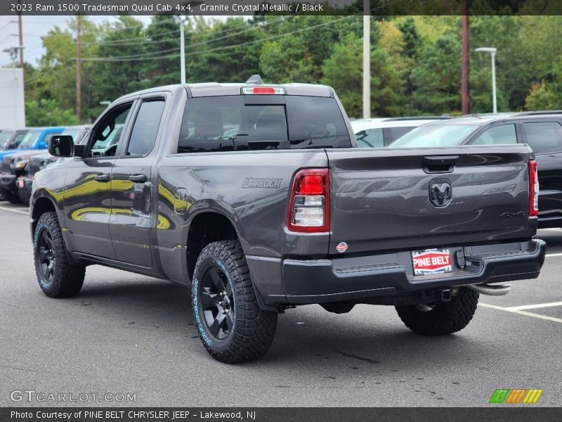 Granite Crystal Metallic / Black 2023 Ram 1500 Tradesman Quad Cab 4x4