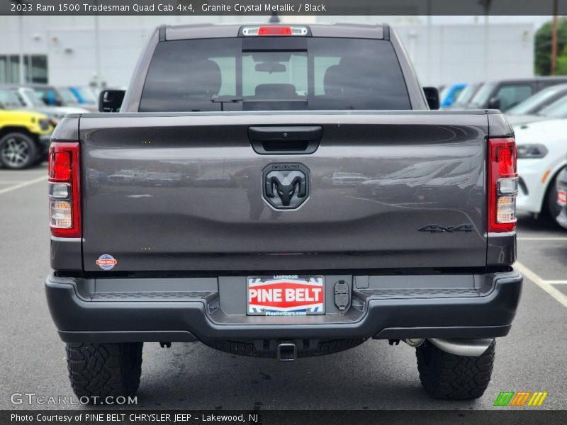Granite Crystal Metallic / Black 2023 Ram 1500 Tradesman Quad Cab 4x4
