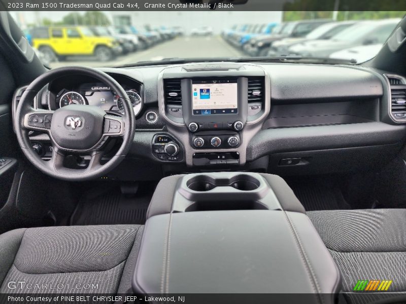 Dashboard of 2023 1500 Tradesman Quad Cab 4x4