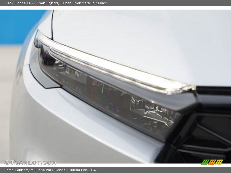 Lunar Silver Metallic / Black 2024 Honda CR-V Sport Hybrid