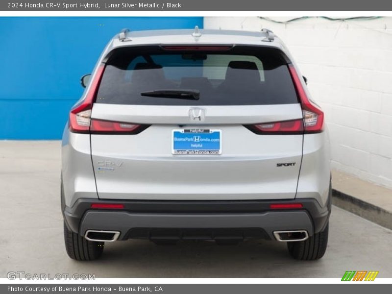 Lunar Silver Metallic / Black 2024 Honda CR-V Sport Hybrid
