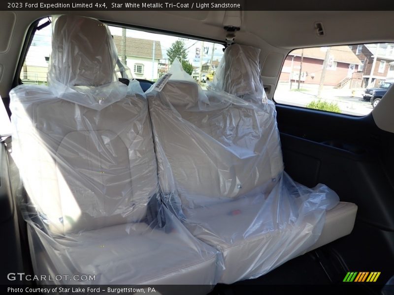 Star White Metallic Tri-Coat / Light Sandstone 2023 Ford Expedition Limited 4x4