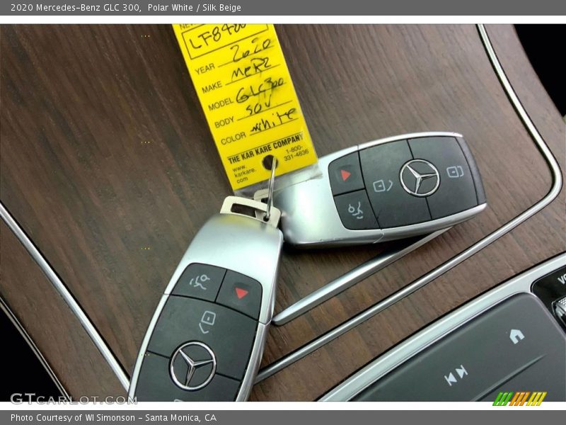 Keys of 2020 GLC 300