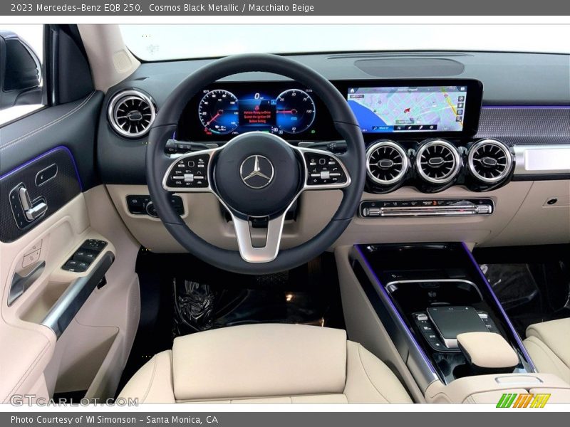 Cosmos Black Metallic / Macchiato Beige 2023 Mercedes-Benz EQB 250