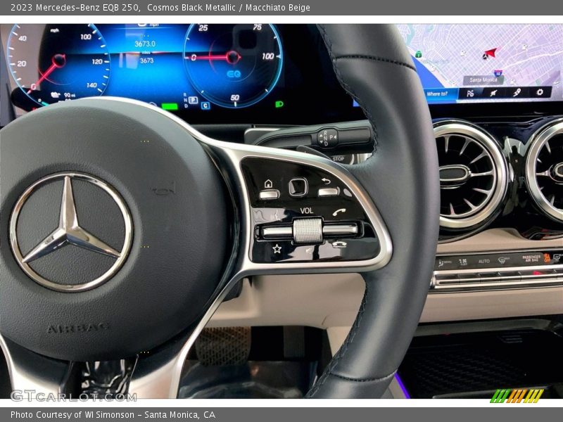 Cosmos Black Metallic / Macchiato Beige 2023 Mercedes-Benz EQB 250
