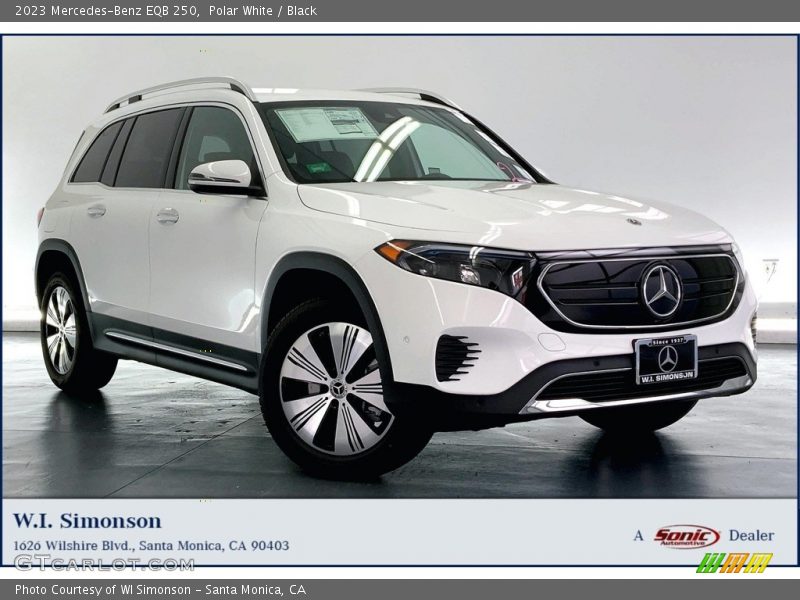 Polar White / Black 2023 Mercedes-Benz EQB 250