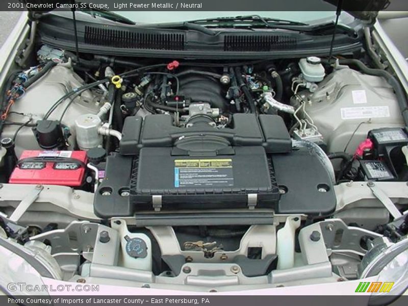Light Pewter Metallic / Neutral 2001 Chevrolet Camaro SS Coupe