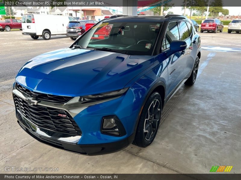 Bright Blue Metallic / Jet Black 2020 Chevrolet Blazer RS