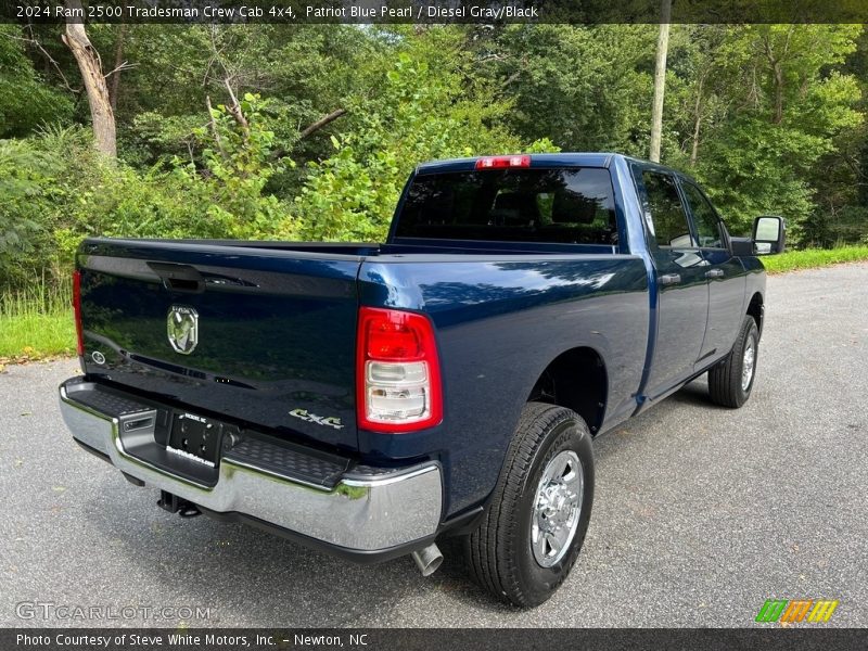 Patriot Blue Pearl / Diesel Gray/Black 2024 Ram 2500 Tradesman Crew Cab 4x4