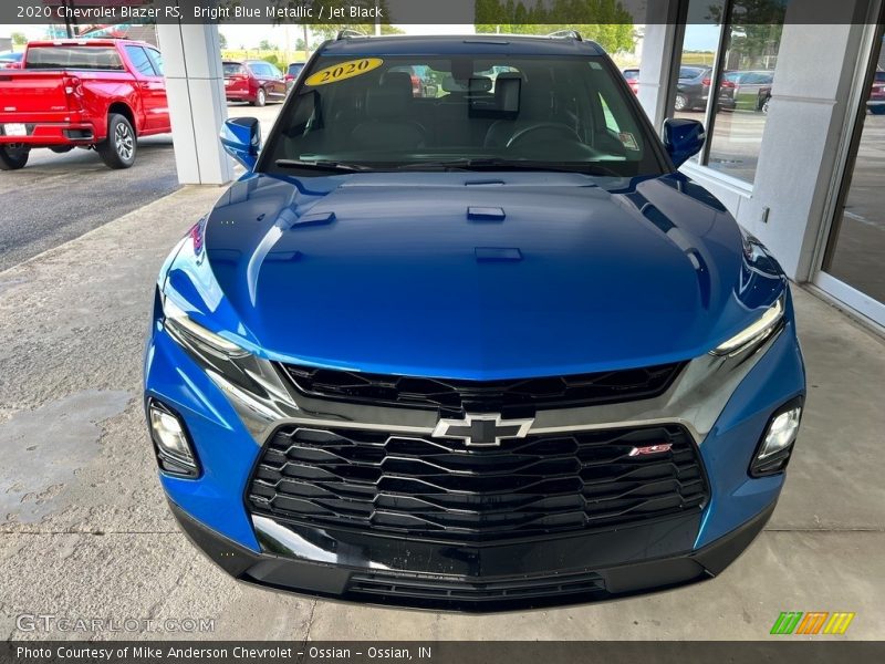 Bright Blue Metallic / Jet Black 2020 Chevrolet Blazer RS