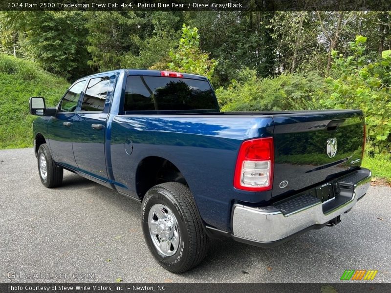 Patriot Blue Pearl / Diesel Gray/Black 2024 Ram 2500 Tradesman Crew Cab 4x4