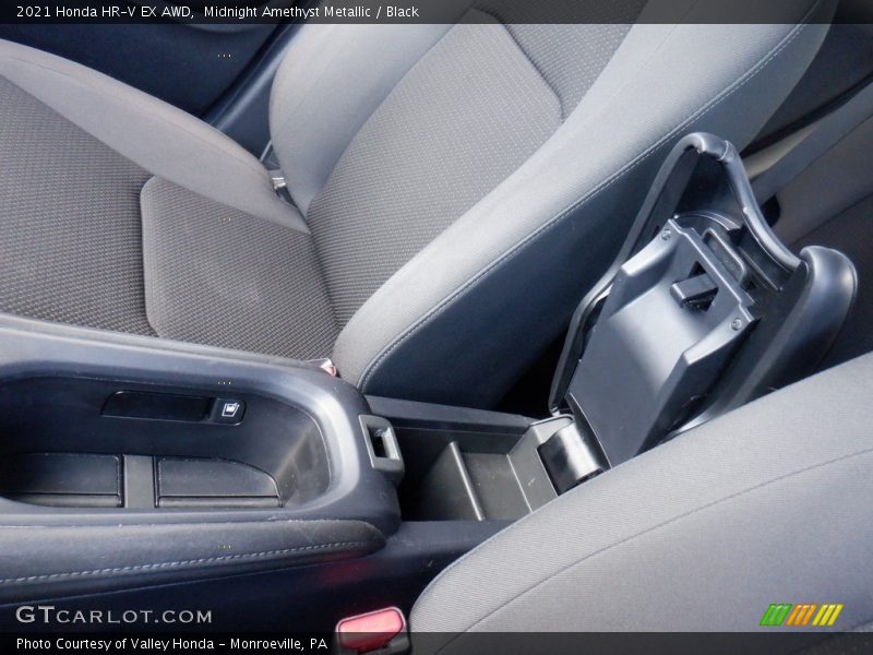Midnight Amethyst Metallic / Black 2021 Honda HR-V EX AWD