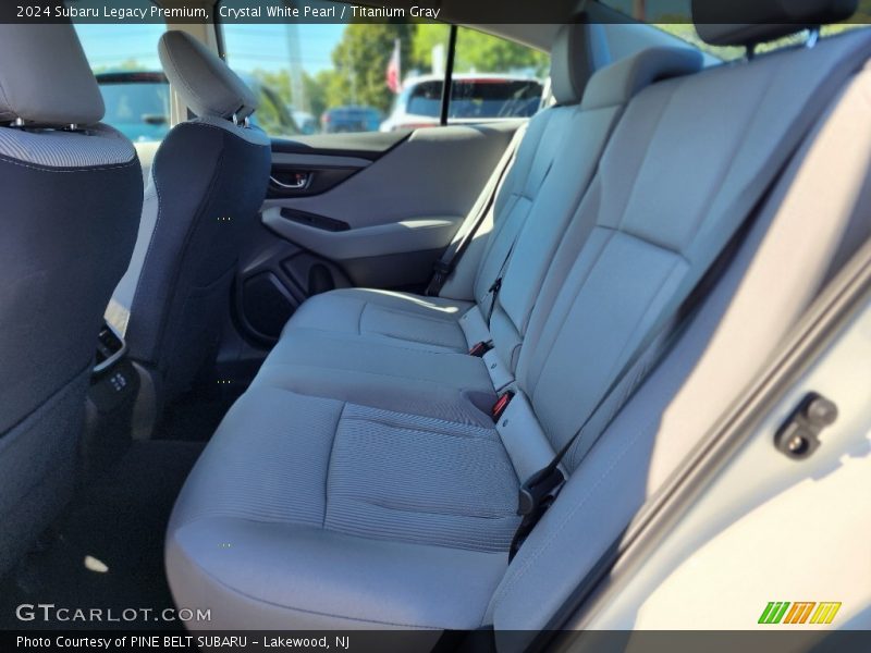 Crystal White Pearl / Titanium Gray 2024 Subaru Legacy Premium