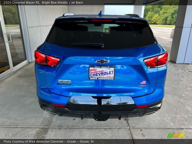 Bright Blue Metallic / Jet Black 2020 Chevrolet Blazer RS