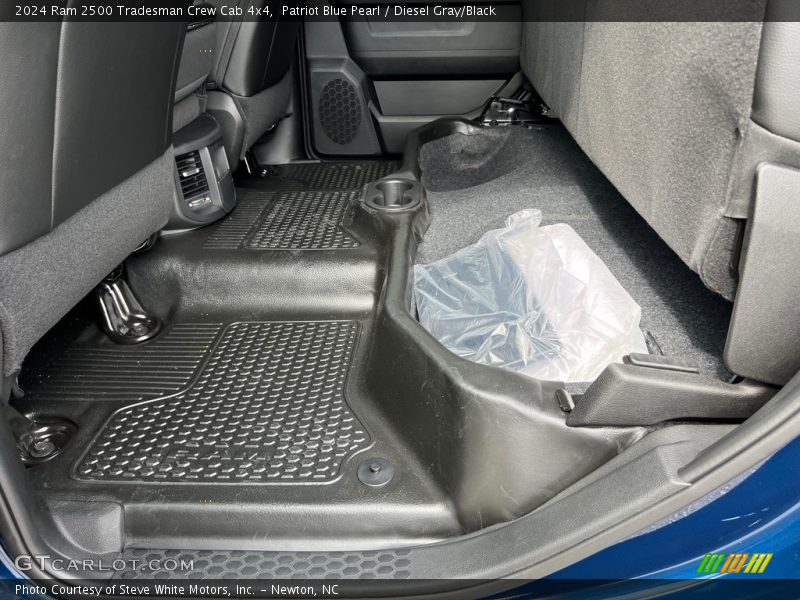 Rear Seat of 2024 2500 Tradesman Crew Cab 4x4