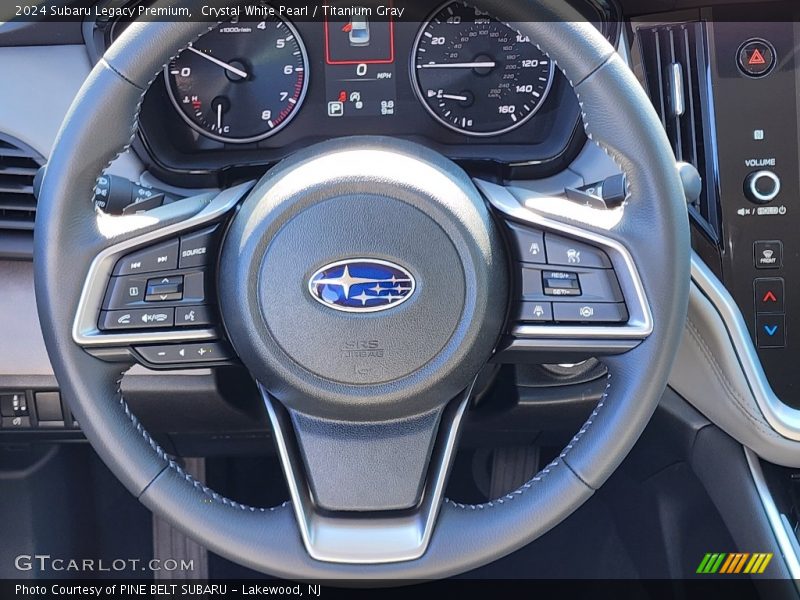 Crystal White Pearl / Titanium Gray 2024 Subaru Legacy Premium