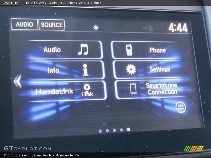 Midnight Amethyst Metallic / Black 2021 Honda HR-V EX AWD