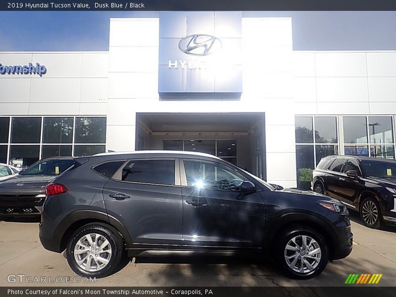 Dusk Blue / Black 2019 Hyundai Tucson Value