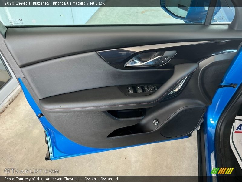 Bright Blue Metallic / Jet Black 2020 Chevrolet Blazer RS