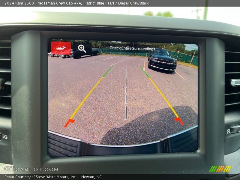 Patriot Blue Pearl / Diesel Gray/Black 2024 Ram 2500 Tradesman Crew Cab 4x4