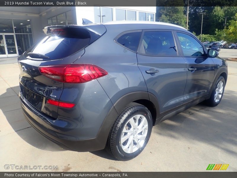 Dusk Blue / Black 2019 Hyundai Tucson Value