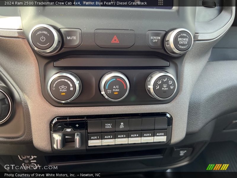 Patriot Blue Pearl / Diesel Gray/Black 2024 Ram 2500 Tradesman Crew Cab 4x4