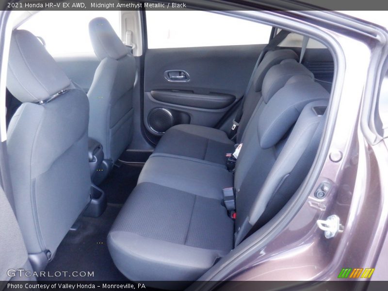 Midnight Amethyst Metallic / Black 2021 Honda HR-V EX AWD