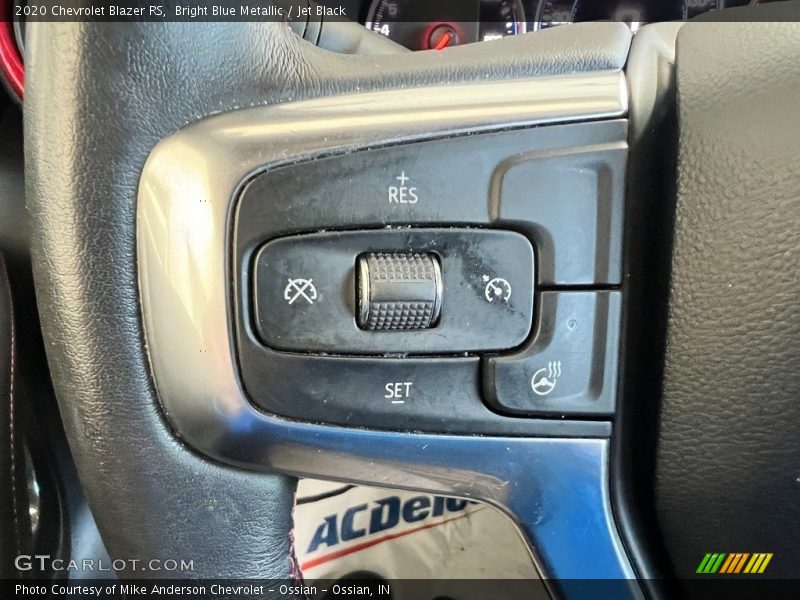 Bright Blue Metallic / Jet Black 2020 Chevrolet Blazer RS
