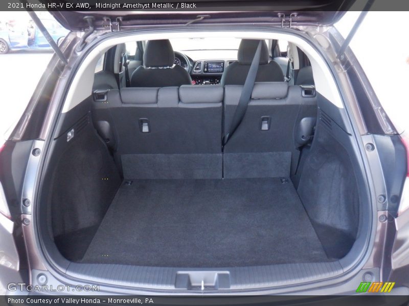 Midnight Amethyst Metallic / Black 2021 Honda HR-V EX AWD