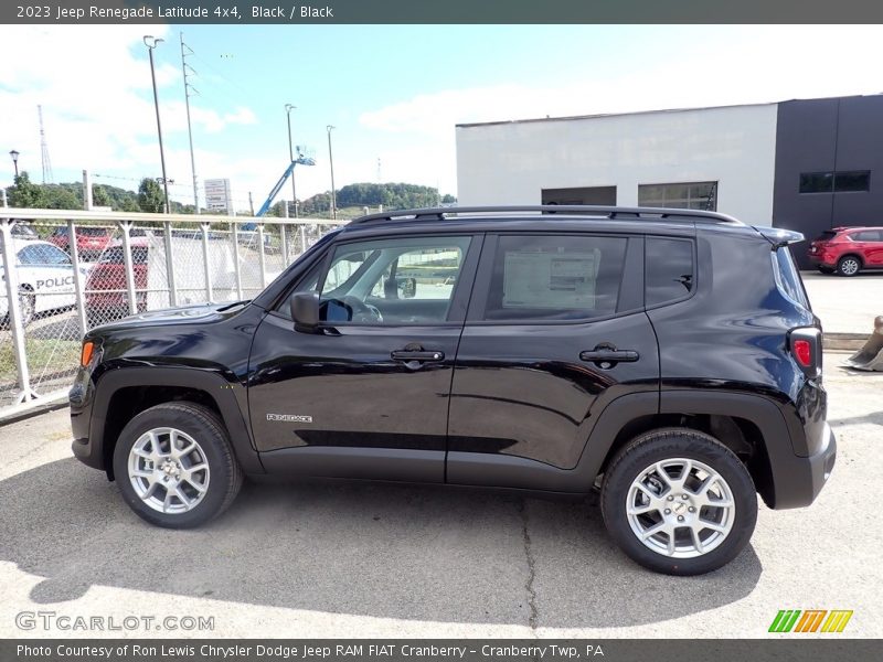 Black / Black 2023 Jeep Renegade Latitude 4x4