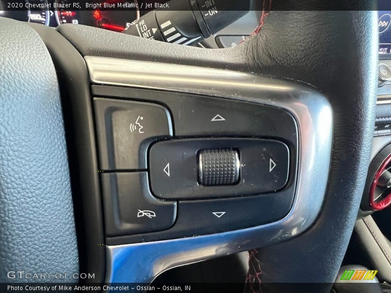 Bright Blue Metallic / Jet Black 2020 Chevrolet Blazer RS
