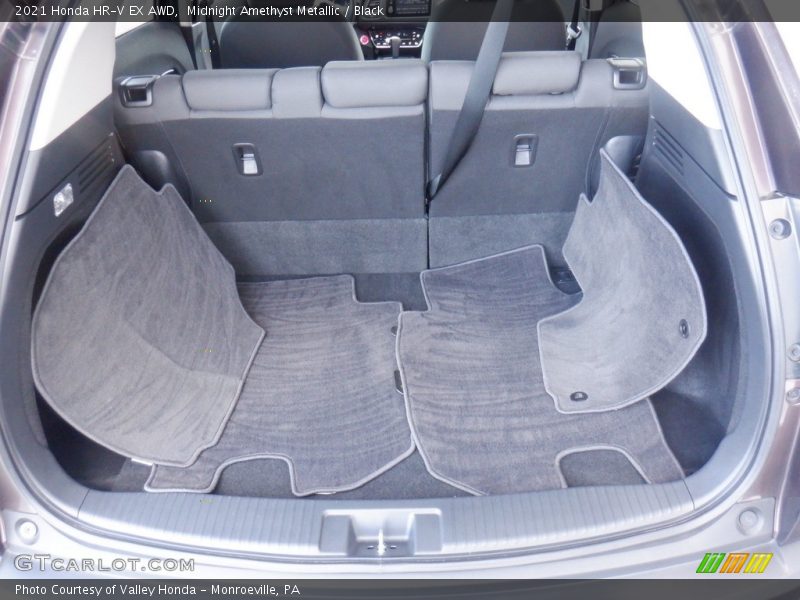 Midnight Amethyst Metallic / Black 2021 Honda HR-V EX AWD